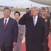 Trump recibe con honores al presidente de China en su visita a EE.UU