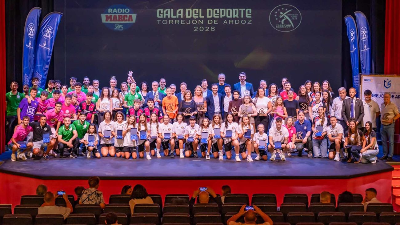 Campeones del mundo y promesas brillan en la Gala del Deporte de Torrejón de Ardoz