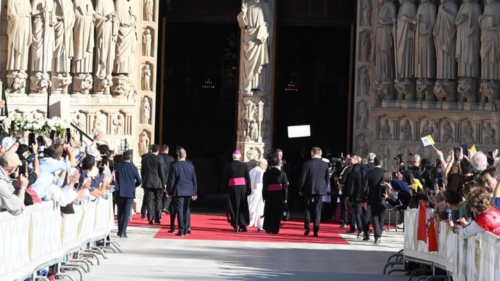 El Papa en Notre Dame / EFE