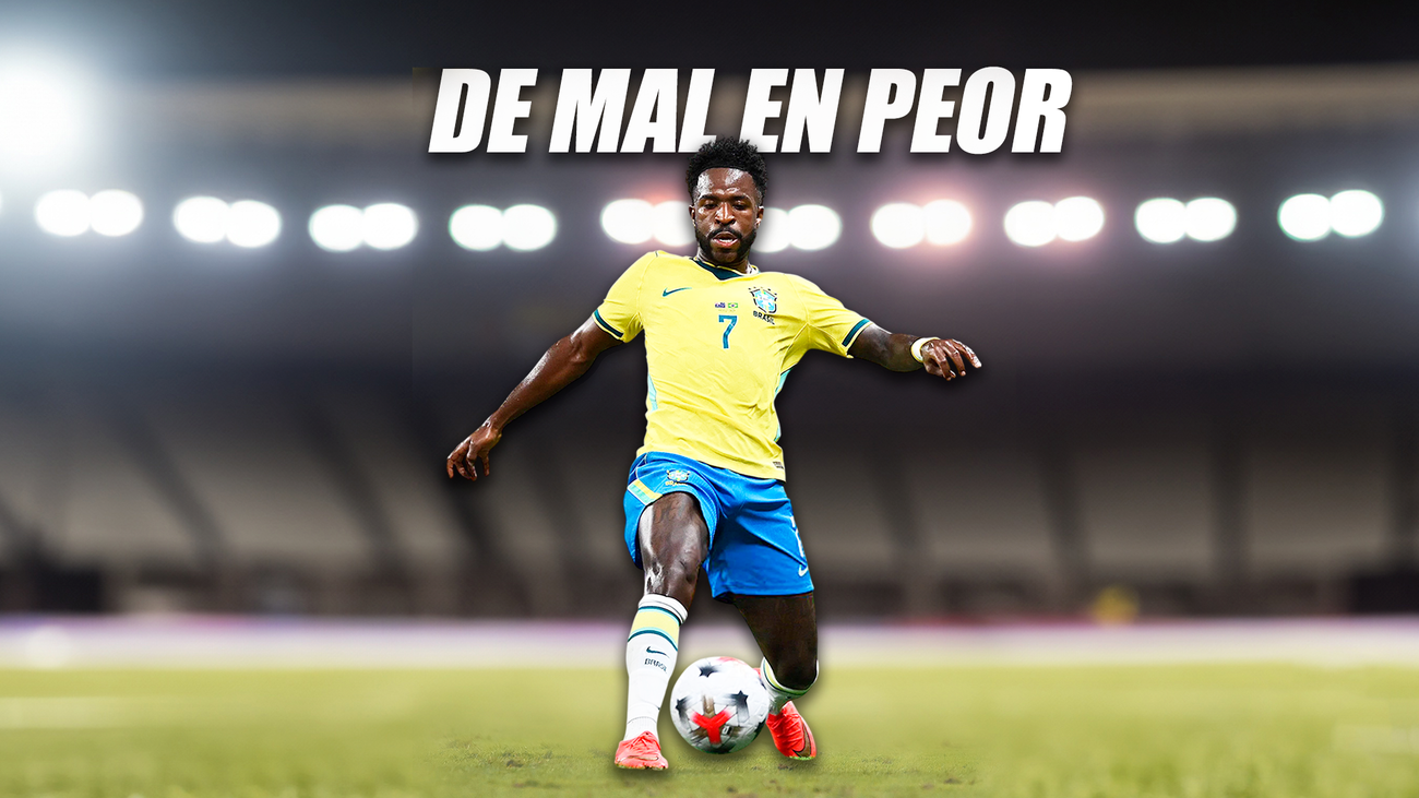 Vinicius, criticado también con Brasil