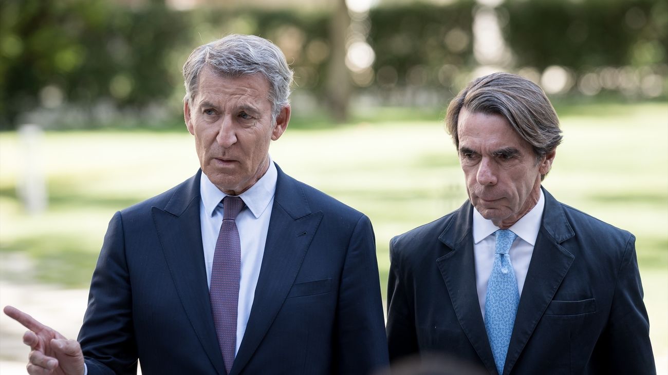 Aznar ve urgencia nacional que gane Feijóo: "España necesita hombre de estado, no charlatanes"