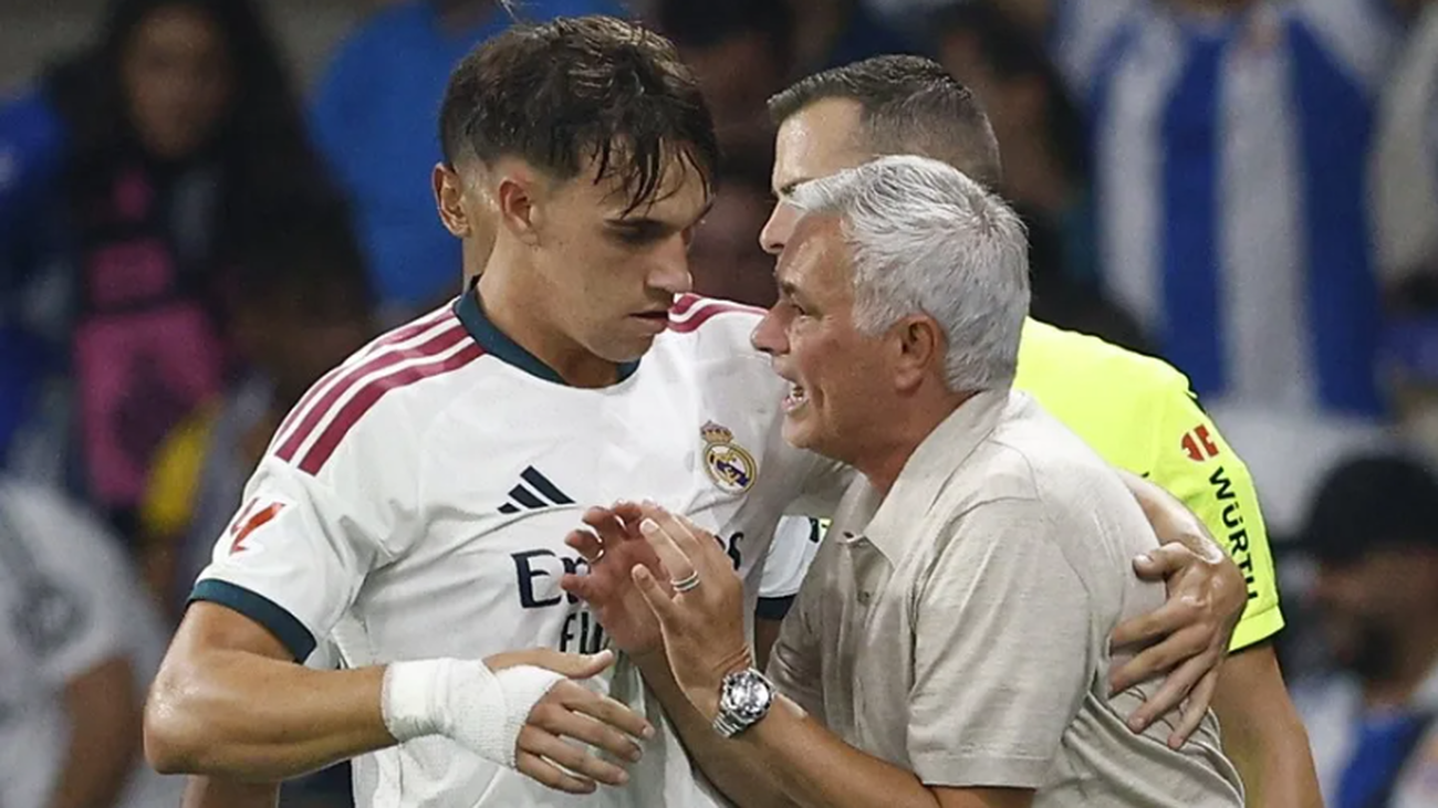 Espí y Mourinho