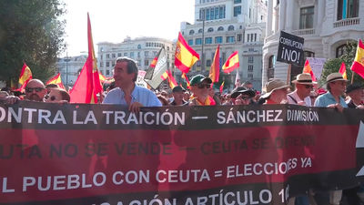 Madrid clama contra Sánchez: Miles de personas salen a las calles en apoyo a Ceuta