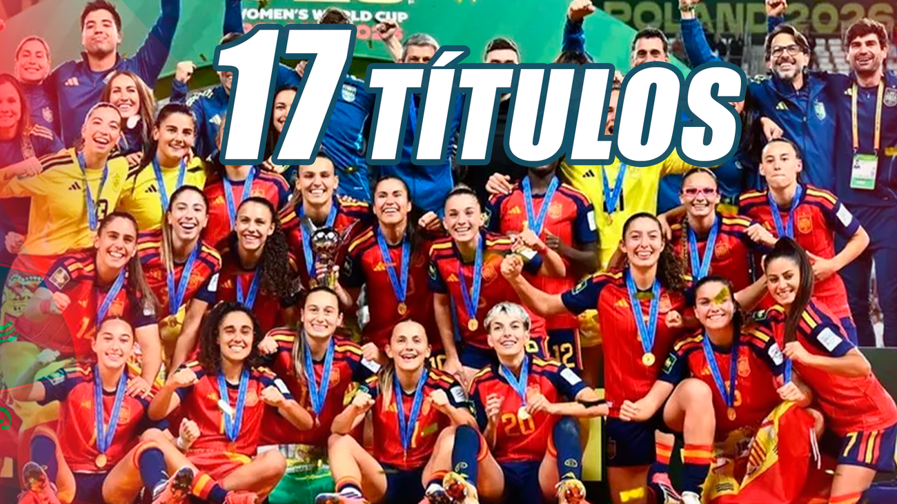El dominio actual de España en el fútbol es innegable