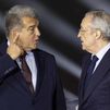 El Barça lleva a Florentino a los juzgados por una demanda de calumnias por el 'caso Negreira'