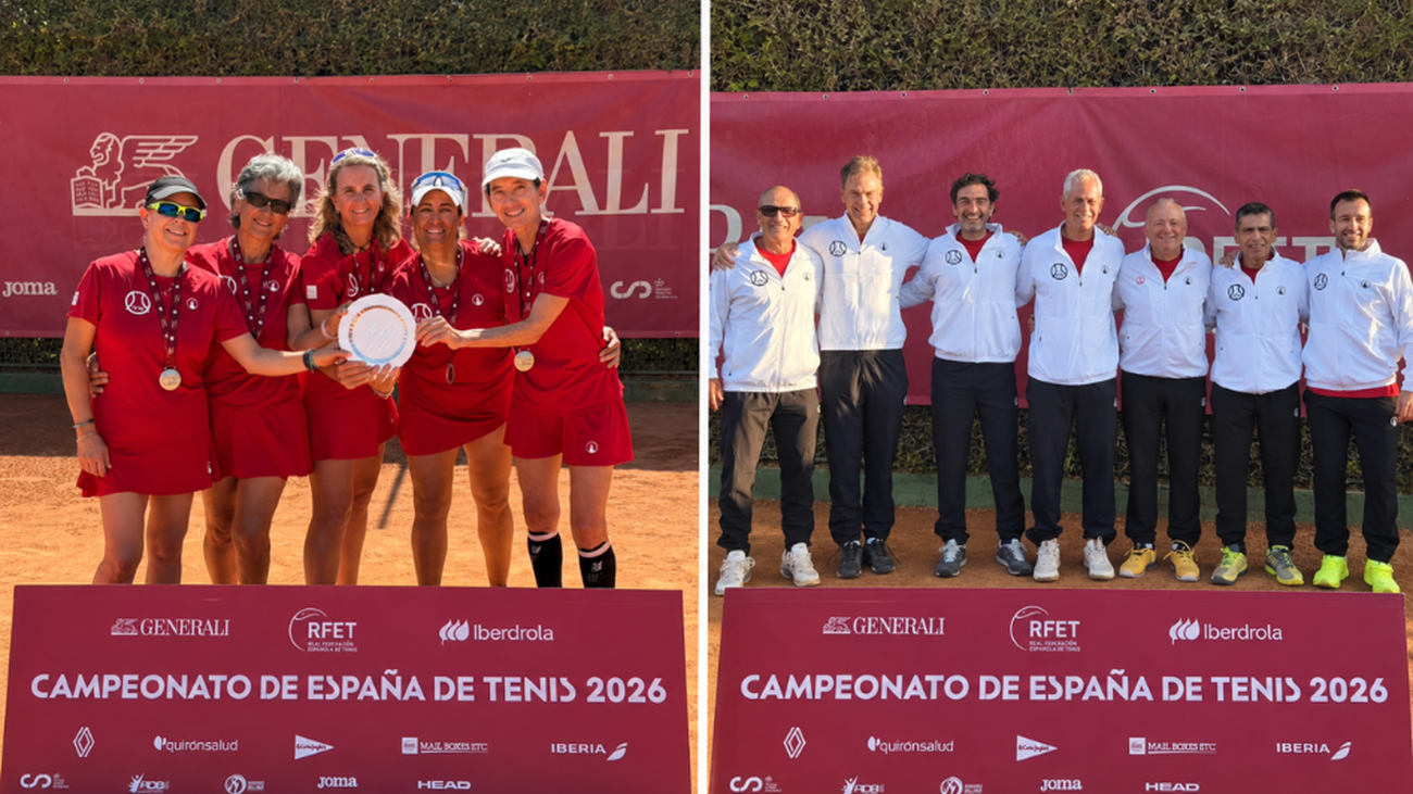 Equipos Sénior de Madrid de tenis