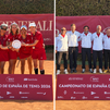 Madrid, plata y bronce en el Campeonato de España Sénior de tenis