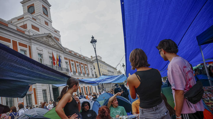 El Sindicato de Inquilinas avisa que la acampada en Sol seguirá más allá de que se logre un acuerdo para Maricarmen