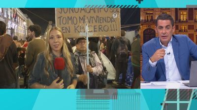 La acampada por la vivienda en Sol mantiene el flujo de manifestantes y suma nuevas tiendas