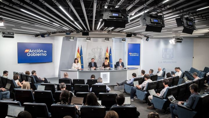 Rueda de prensa del Consejo de Ministros (Archivo)