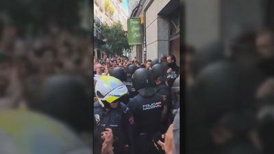 Acampados en Sol frustran un intento de desahucio cerca de Callao