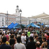 Acampada por la vivienda en Sol