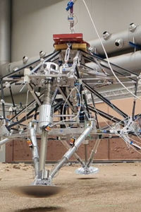 Sistema de aterrizaje de la misión ExoMars que viajará a Marte con el róver Rosalind Franklin