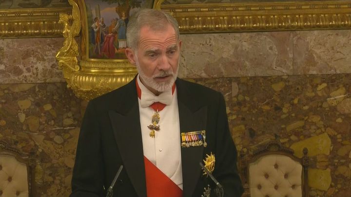 El Rey defiende que es "responsabilidad de todos" en la UE proteger la frontera exterior en Ceuta y pide más recursos