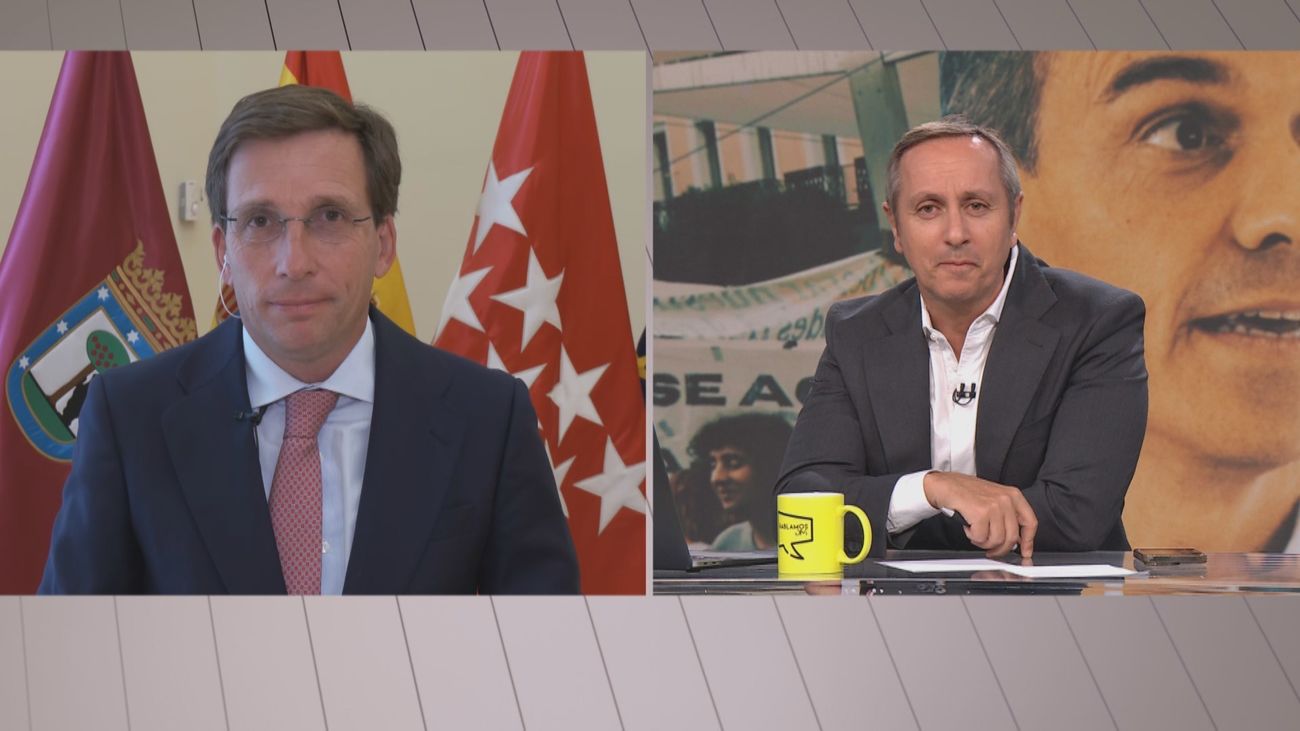 Almeida: "Esa acampada tiene de pacifista lo que Pedro Sánchez de demócrata"