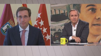 Almeida: "Esa acampada tiene de pacifista lo que Pedro Sánchez de demócrata"