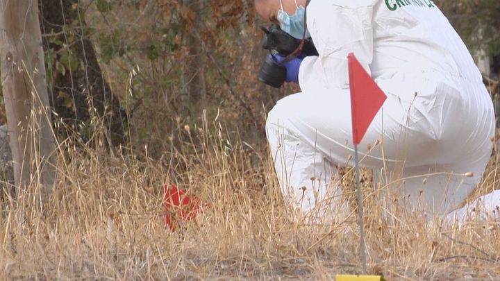 Drones, perros y agentes: así reconstruye la Guardia Civil el crimen de Galapagar