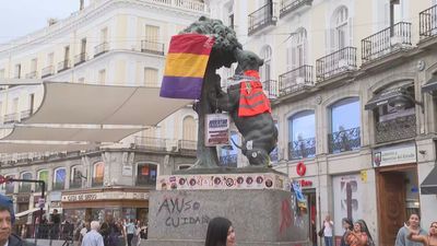 La Comunidad de Madrid denuncia vandalismo en la Puerta del Sol