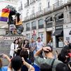 Vandalizan la escultura del El Oso y el Madroño en la Puerta del Sol