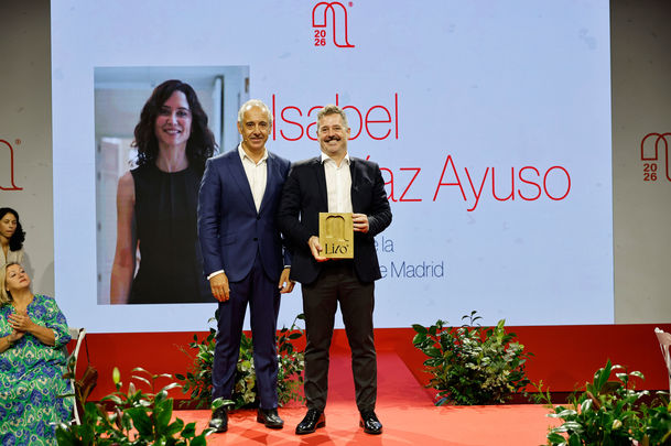 El presidente de Hostelería Madrid, José Antonio Aparicio, y el consejero de Cultura, Turismo y Deporte de la Comunidad de Madrid, Mariano de Paco Serrano / HOSTELERÍA MADRID