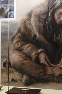 Exposición sobre el yacimiento de El Vellón en el Museo Arqueológico y Paleontológico de la Comunidad