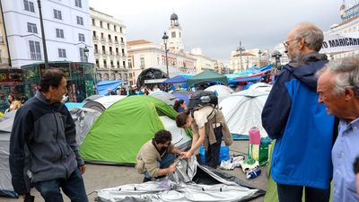 El Tribunal Superior de Justicia será quien decida el desalojo de la acampada de Sol