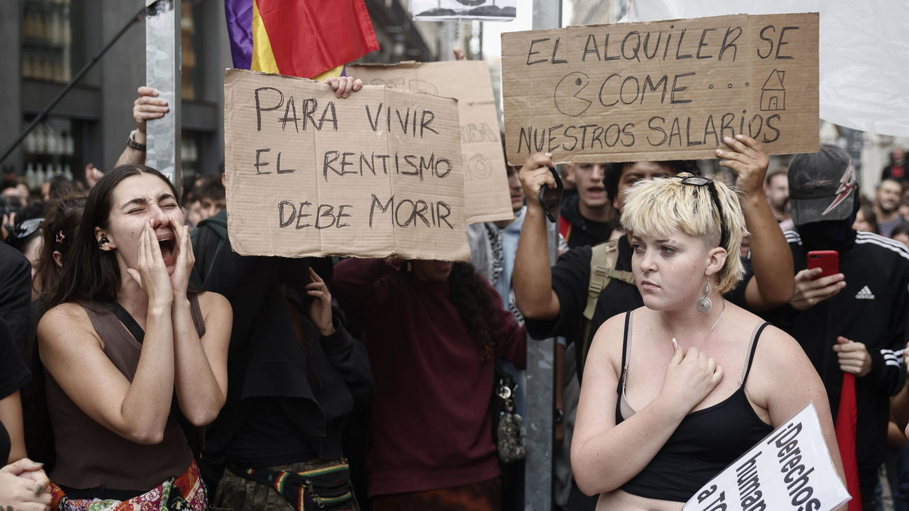 Protesta por la vivienda