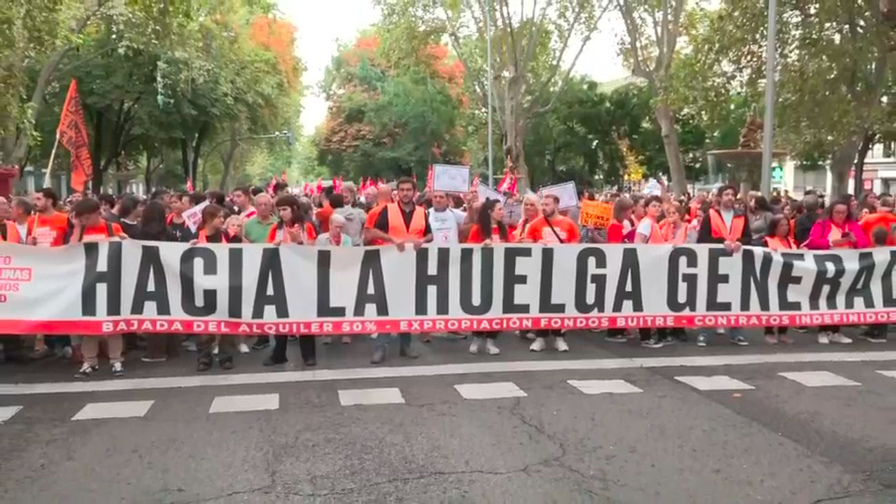 Marcha en Madrid por la vivienda