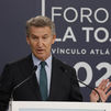El presidente del PP, Alberto Núñez Feijóo