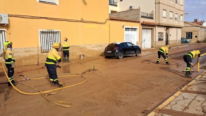 Madrigueras, el pueblo de Albacete devorado por la lluvia durante varias horas