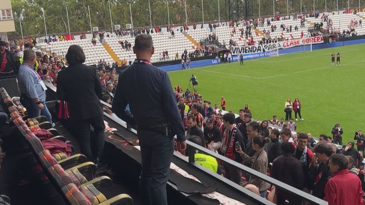 Vandalizan el Estadio de Vallecas