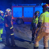 Cuatro heridos, uno grave, tras caer un vehículo por un terraplén en Moraleja de Enmedio