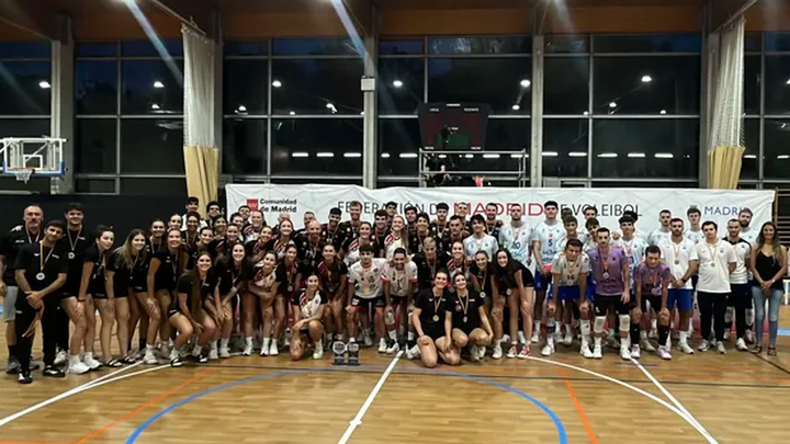 Grupo Egido Pinto y UCAM Torrejón, campeones de la Copa CAM de Voleibol