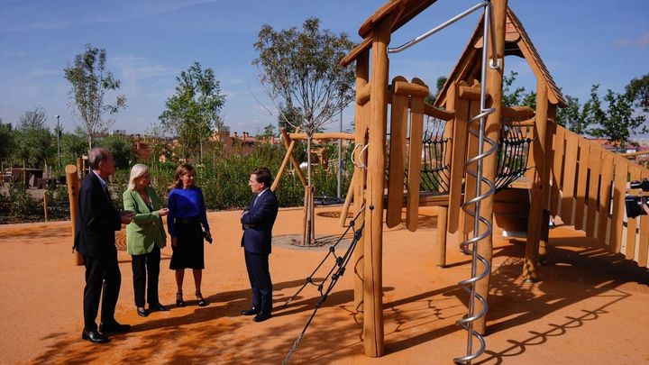 El nuevo parque Benedicto XVI abre en San Blas con cinco hectáreas de zonas verdes