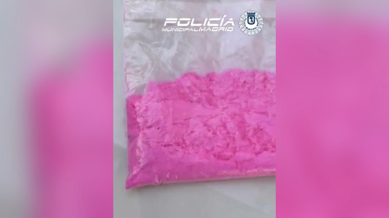 Detenida una mujer en Usera con más de 60 gramos de tusi en su vehículo