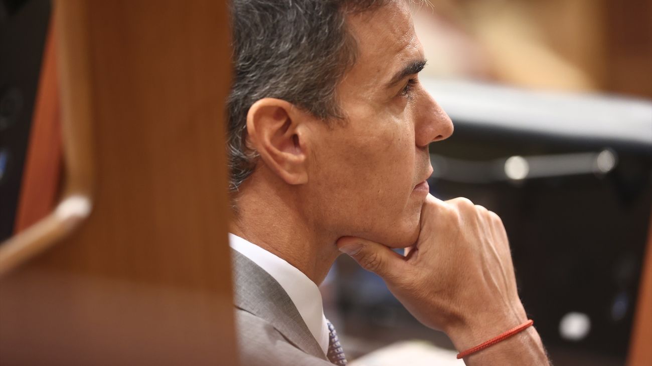 El presidente del Gobierno, Pedro Sánchez