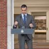 Sánchez comparece en la Moncloa