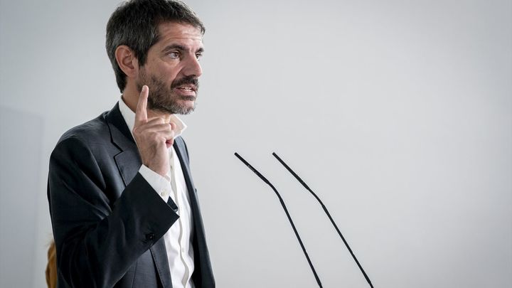 El ministro de Cultura, Ernest Urtasun