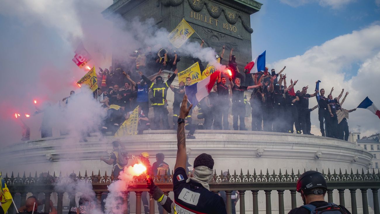 Más de 6.000 detenidos, más de 600 policías y 200 estudiantes heridos... las protestas estudiantiles continúan en Francia