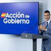 El presidente del Gobierno, Pedro Sánchez, durante una rueda de prensa posterior al Consejo de Ministros