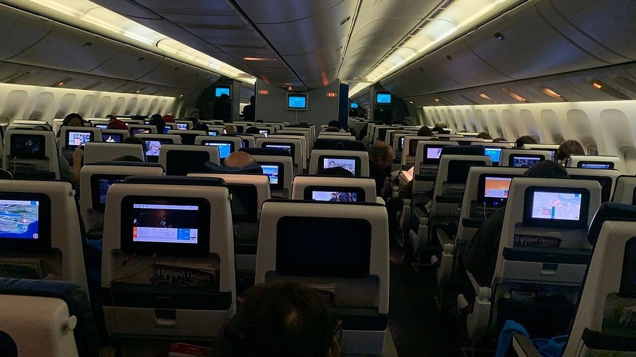 Viajando con Nieves Herrero en vuelos largos