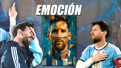Messi se despide de la Albiceleste con 126 goles, el último de penalti, y muchas emociones