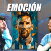 Messi se despide de la Albiceleste con 126 goles, el último de penalti, y muchas emociones