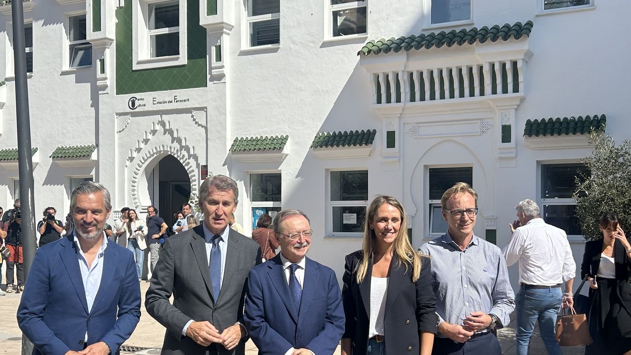 Feijóo promete "recuperar la normalidad" de Ceuta y movilizar el Ejército ante cualquier "crisis" territorial