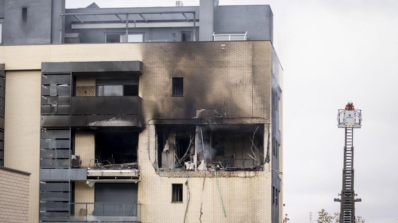 Estado de las viviendas tras la explosión