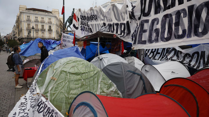 La Justicia vuelve a rechazar el desalojo de la acampada de Sol y la Comunidad estudia interponer un recurso