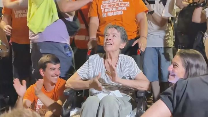 Muere Maricarmen, la mujer de 87 años desahuciada en Madrid que avivó las protestas