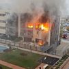 Mueren tres perros en la explosión e incendio de una vivienda en Valdemoro