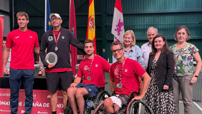 Madrid, subcampeona de España por Comunidades Autónomas en tenis en silla