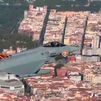 Último ensayo del desfile de la Hispanidad: varias aeronaves sobrevuelan Madrid antes del 12 de octubre